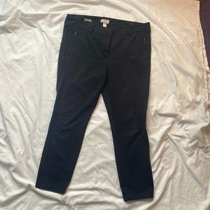 Loft Black Modern Skinny Ankle Pant